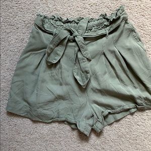 Paper bag shorts
